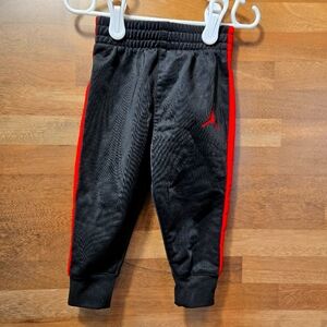 Jordan Kids Black and Red Jogger‎ Pants